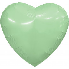 Шар (36''/91 см) Сердце, Олива, 1 шт. в уп.