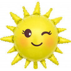 Шар (31''/79 см) Фигура, Солнце, 1 шт.