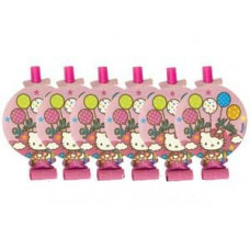 Язык-гудок с карт Hello Kitty 8шт/A