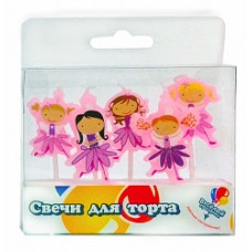 Свечи Принцессы 5шт