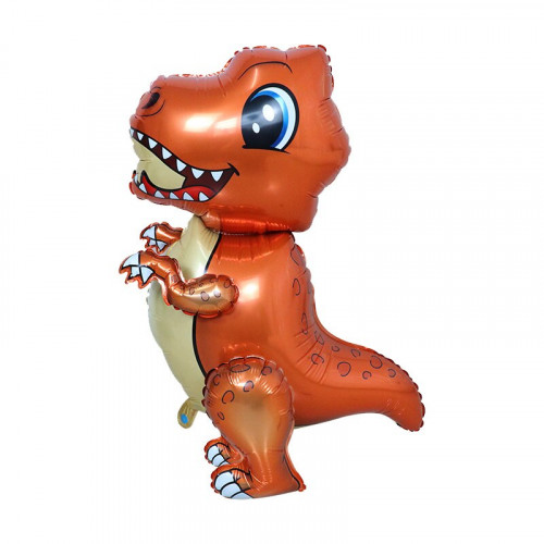 Шар (65/50 см) Фигура 3D, Динозаврик 3D, 1 шт.