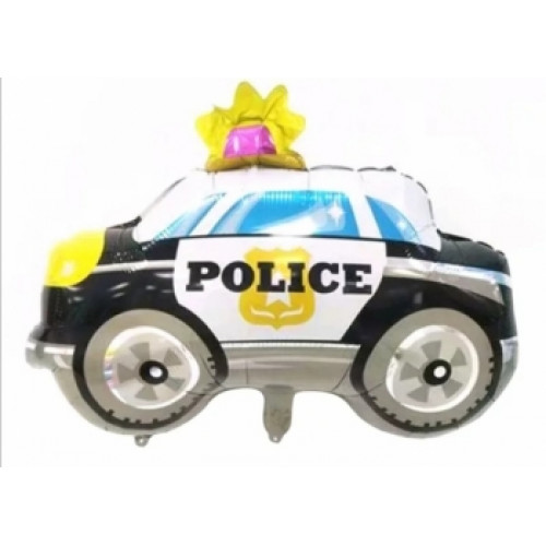 Шар (16''/41 см) Мини-фигура, Полицейская машина с мигалкой.