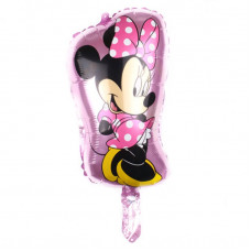 Шар (16''/41 см) Мини-фигура, Минни с бантом.