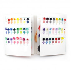 Раскладка по ассортименту и оттенкам шаров Веселуха