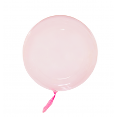 Шар Сфера 3D, розовая 20" (BoBo balloon), 1 шт.