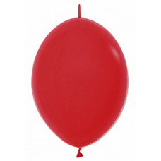 Линколун (6"/15 см) Красный (015), пастель, 100 шт.