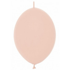 Линколун (6''/15 см) Персиковый (060), пастель, 100 шт.