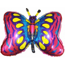 Шар (35''/89 см) Фигура, Бабочка, Фуше