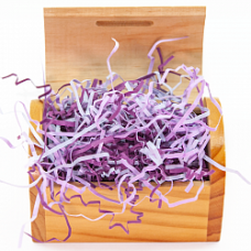 Наполнитель бумажный Микс, Фиолетовый, 50 г.