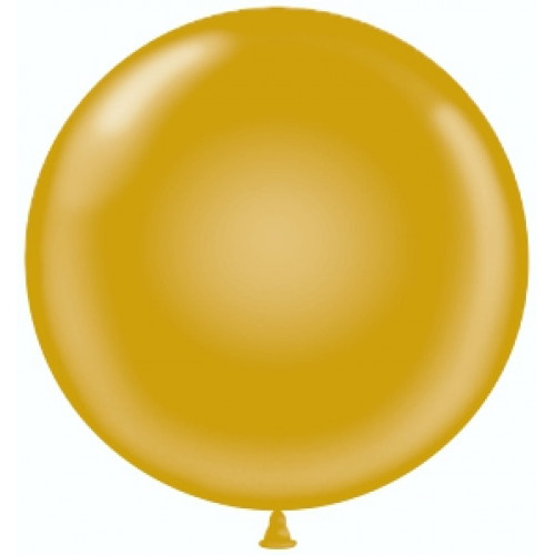 Шар (36''/91 см) Золото, металлик, 10 шт.