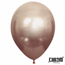 Шар (12''/30 см) Шампань, хром, 50 шт.