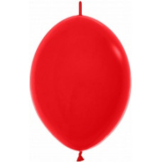 Линколун (12''/30 см) Красный (015), пастель, 50 шт.