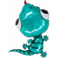 Шар (32''/81 см) Фигура, Ящерица Геккон, 1 шт.