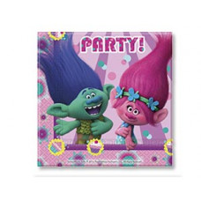 Салфетка Тролли 33см 20шт/P