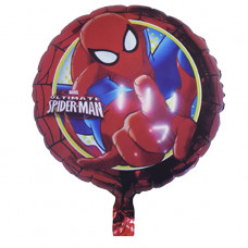 Шар (18"/46 см) Круг, Человек Паук 