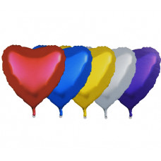 Шар (18"/46 см) Сердце, Красный 