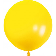 Шар (36''/91 см) Желтый (S55/070), пастель, 1 шт.