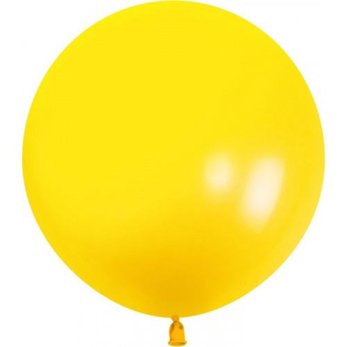 Шар (36''/91 см) Желтый (S55/070), пастель, 1 шт.