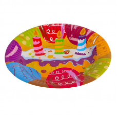 Тарелка, Тортик, 7 дюйм, 6шт.