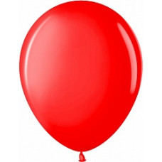 Шар (10''/25 см) Красный (230), пастель, 100 шт.