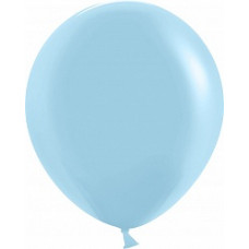 Шар (18''/46 см) Голубой, пастель, 25 шт.