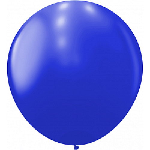 Шар (36''/91 см) Синий (250), пастель, 1 шт.