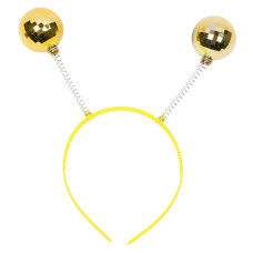 Ободок Шарик, на пружинке