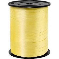 Лента (0,5 см*500 м) Лимонный, 1 шт.