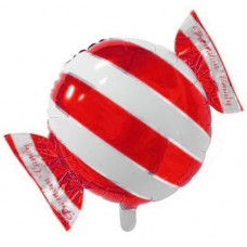 Шар (18''/46 см) Фигура, Конфета, Красный, 1 шт.