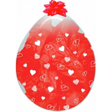 18 " Шар для упаковки с рис Сердца / Ит