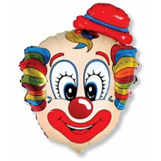 Шар (30''/76 см) Фигура, Голова клоуна В