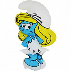 Шар (14''/36 см) Мини-фигура, Смурфетта