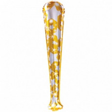 Шар (32''/81 см) Фигура, Колотушка, Золото