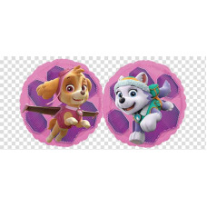 Шар (18\'\'/46 см) Круг, Щенячий патруль,  Эверест, 1 шт.