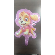 Шар с клапаном (15''/38 см) Мини-фигура, Скай в прыжке, 1 шт.