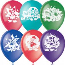 М 12"/30см Пастель+Декоратор (шелк.) 2 ст. рис Дисней: Герои Диснея