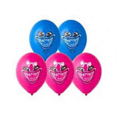 Шар с рисунком 14" Зубастики милые 2цв