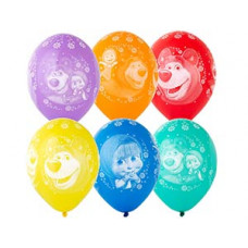 Шелкография пастель 14" Маша и Медведь