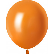 Шар (12''/30 см) Оранжевый, металлик, 100 шт.