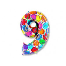 Г ЦИФРА 9 40" Шары