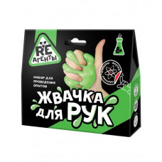 Набор для опытов, Re-агенты, Жвачка для рук, Зеленый, 1 шт.