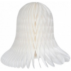 Бумажный колокол Белый (8''/20 см)