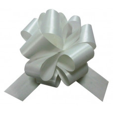 Бант Шар Пастель Белый (5''/13 см), 30 шт.