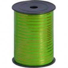 Лента с золотой полосой (0,5 см х 250 м) Салатовый