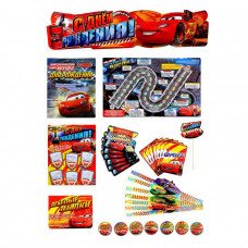 Набор для проведения детского праздника "Крутой День рождения" Тачки , 25 х 30 см