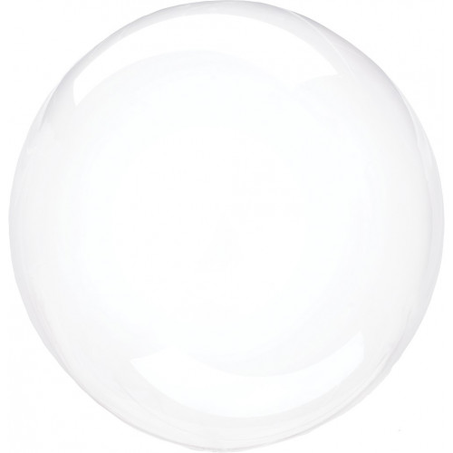 Шар (36''/91 см) Deco Bubble, Прозрачный, Кристалл, 10 шт. в уп.
