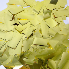 Конфетти фольга, Прямоугольники, Золото, 50гр