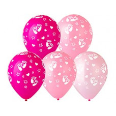 Шелк 12" станд/фэшн Пяточки Девочка/Э