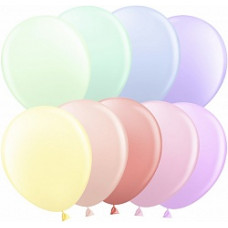 Шар (12''/30 см) Макарунс, Ассорти, пастель, 100 шт.