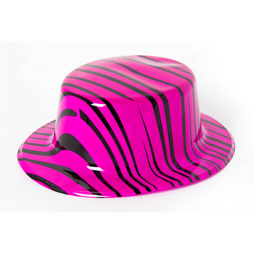 Шляпа, Карнавал, розовая зебра